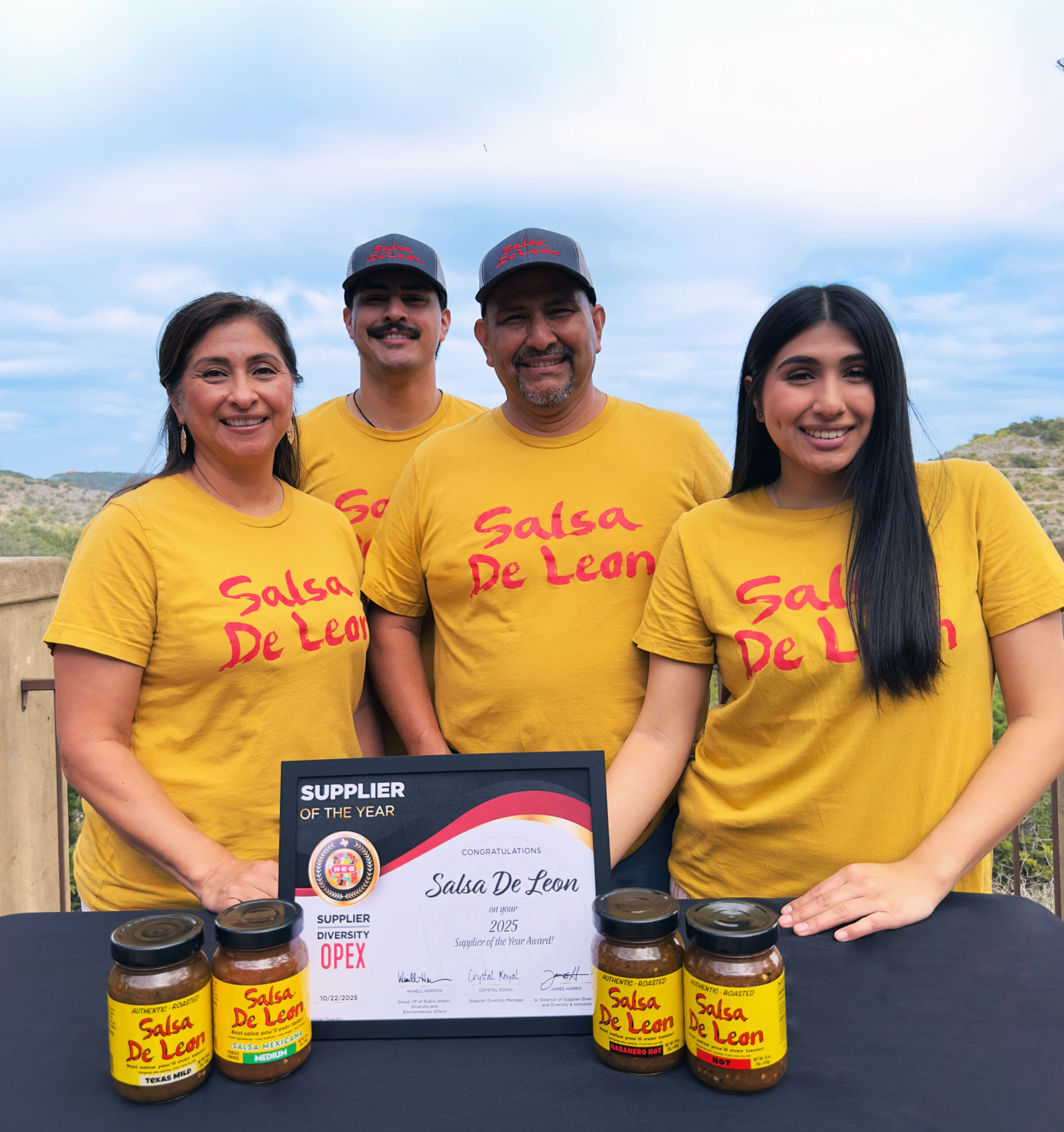 Salsa De Leon HEB Supplier of the Year